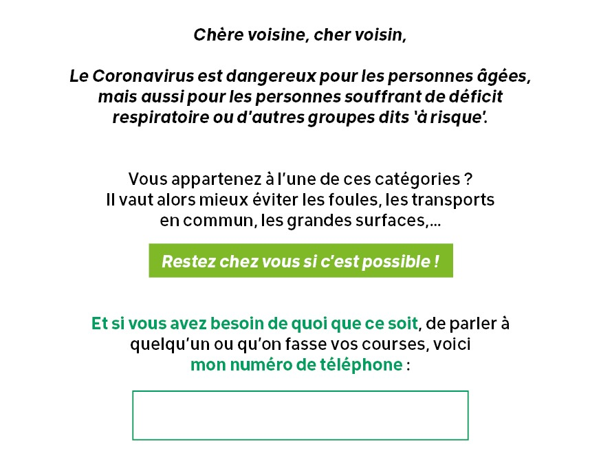 Un COVID solidaire